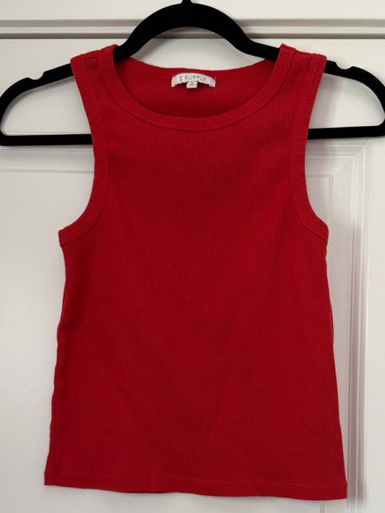 Z Supply Tops - Z Supply Hadley Rib Tank in Cabana